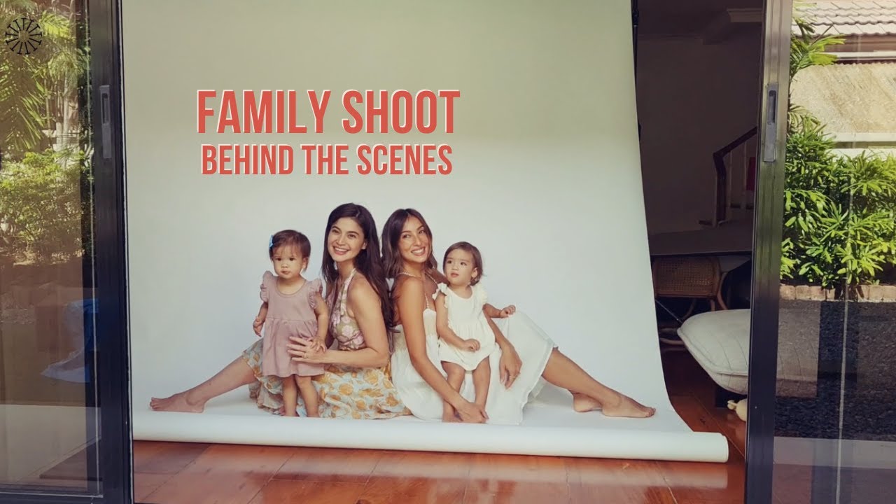 Heussaff Girls: Family Shoot at Home!