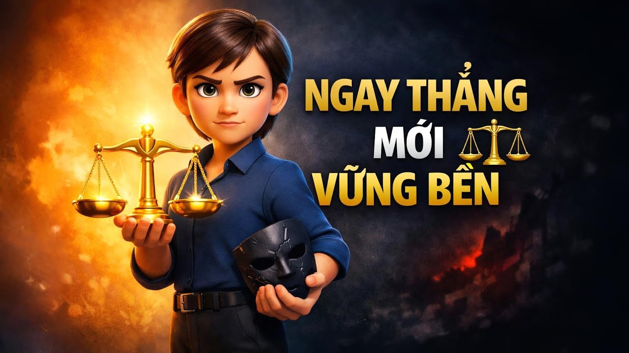 ⚖️ Ngay thẳng mới đứng vững lâu dài | TRÀ SỮA TRI THỨC