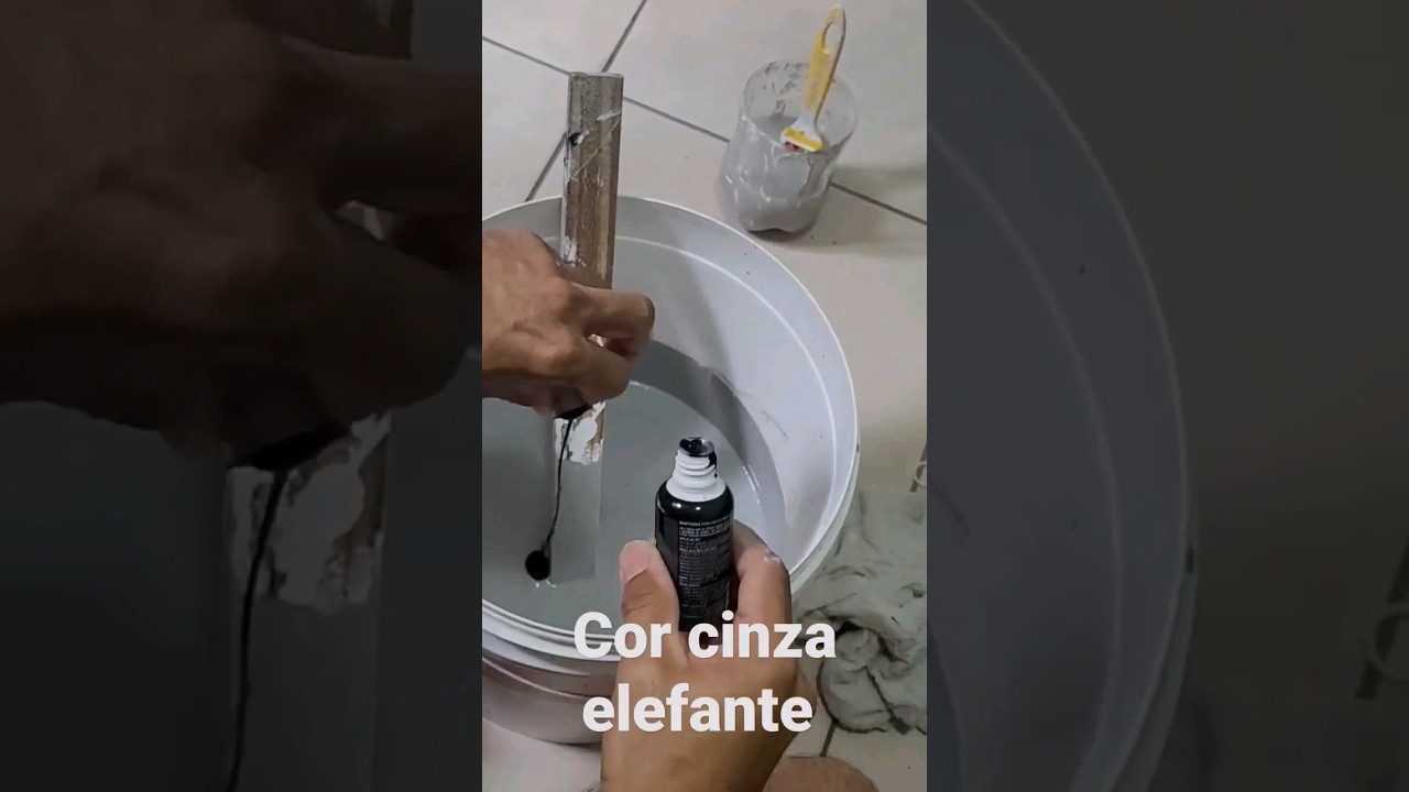 Fazendo a cor cinza elefante