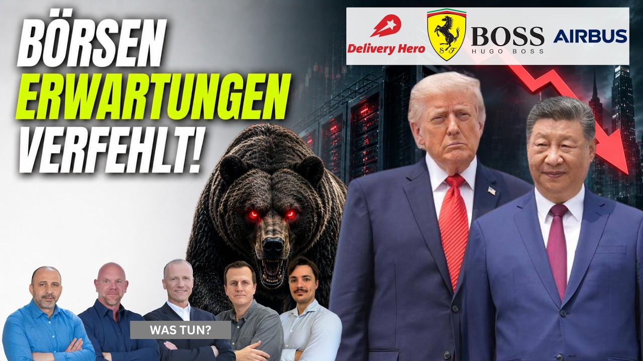 Ruhe bewahren - weiter kaufen? Ferrari | Schaeffler | DeliveryHero | Airbus | Commerzbank | Hugo Bos