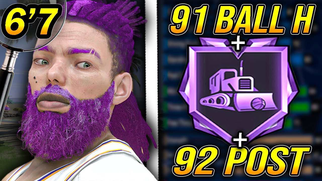 Shot Creating 3 Level Threat | BULLDOZER + 91 LAYUP & BALL HANDLE | NBA 2K24 Build Tutorial 🚙