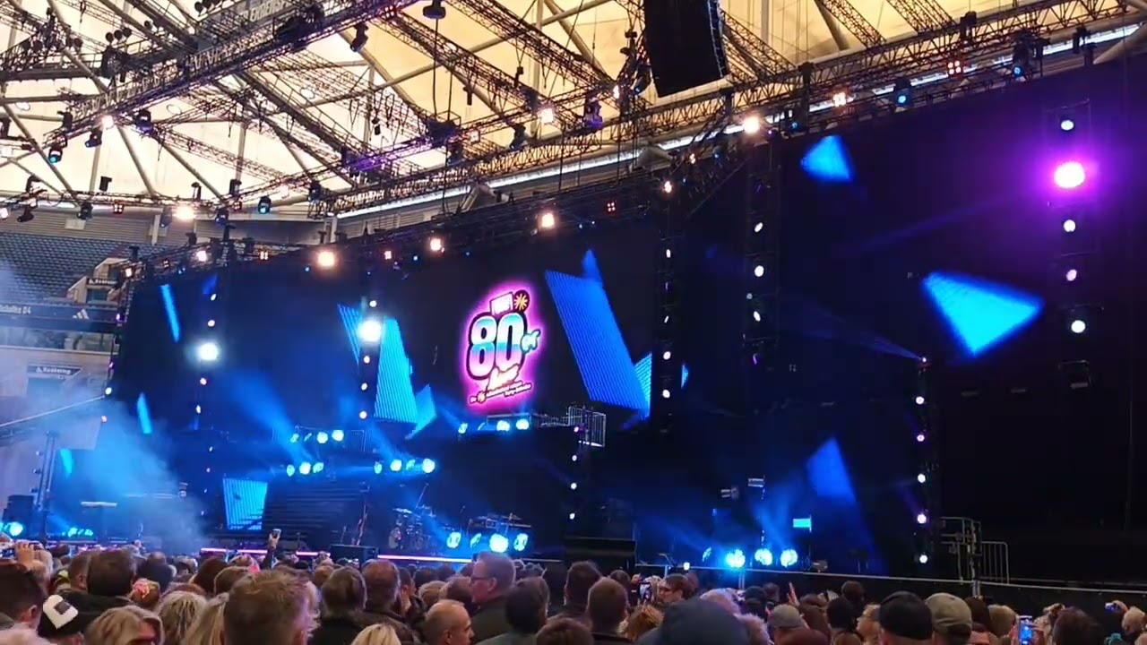 80er Party 2024 Veltins Arena Opening Ceremony