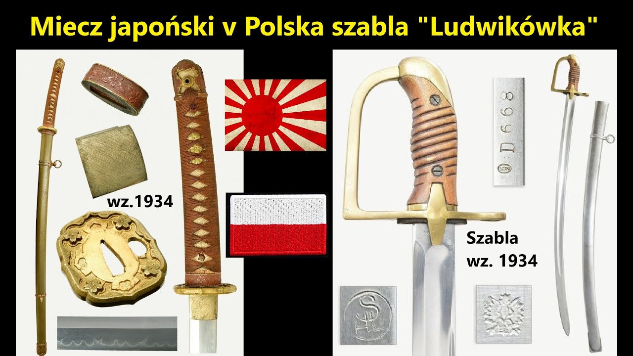 Japońska Katana kontra Ludwikówka - czyli polska szabla wz 1934