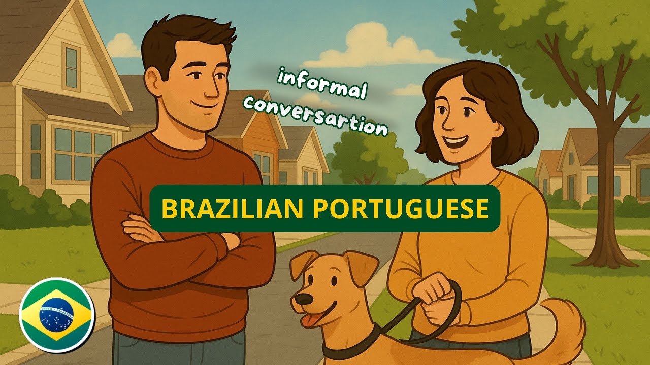 Informal Conversation in BR Portuguese ✨ The Neighbors Adriana and Roberto | Becoming Fluent