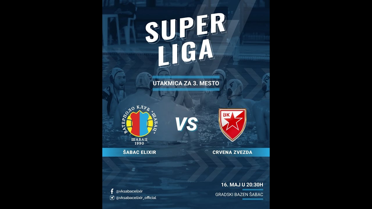 VK Šabac Elixir - VK Crvena Zvezda