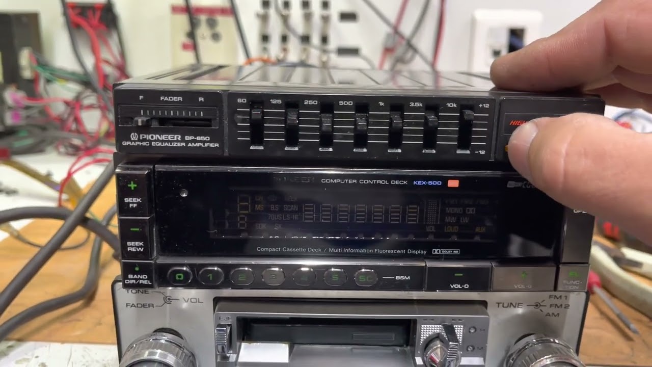 Restauration Pioneer BP650 Preampli -Booster