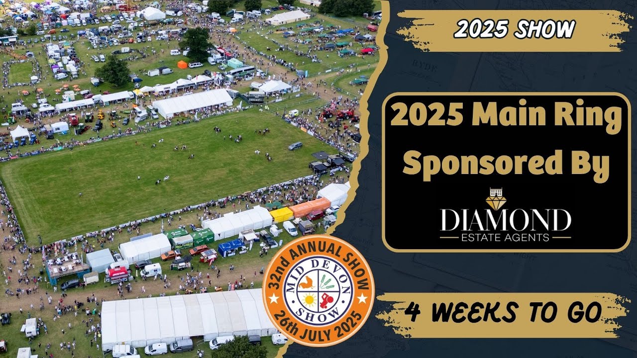 The Mid Devon Show Main Ring 2025 Line Up