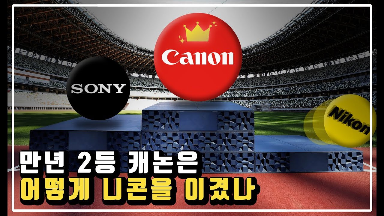 캐논이 세계 최고의 카메라 회사가 된 이유