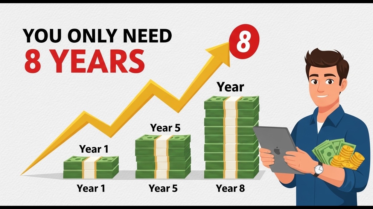 The Eight Year Canadian Blueprint to Financial Freedom/How to Retire in 8 Years Starting With $0