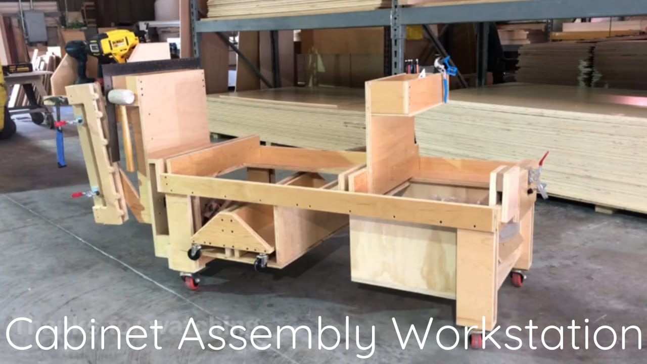 Cabinet Assembly Workstation