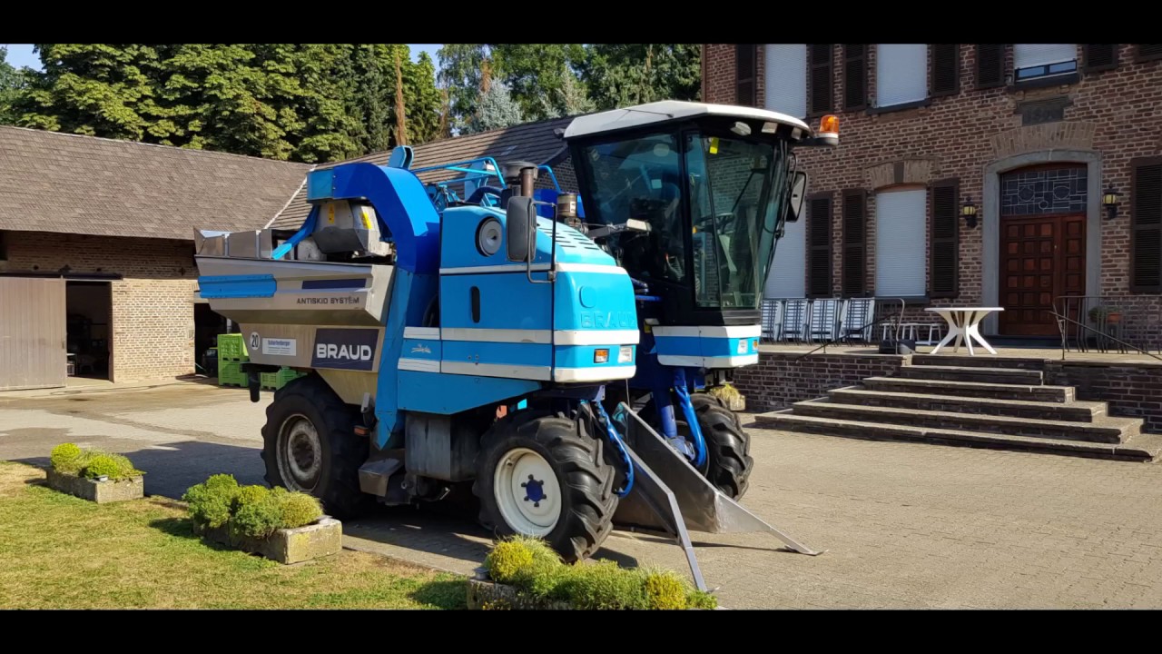 SOLD ! VERKAUFT ! gebr. New Holland Braud SB 56 Johannisbeervorsatz