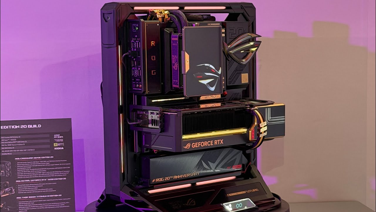 Краткий обзор Rog Edition 20 для выставки Computex 2026 #rog #editon20 #computex2026