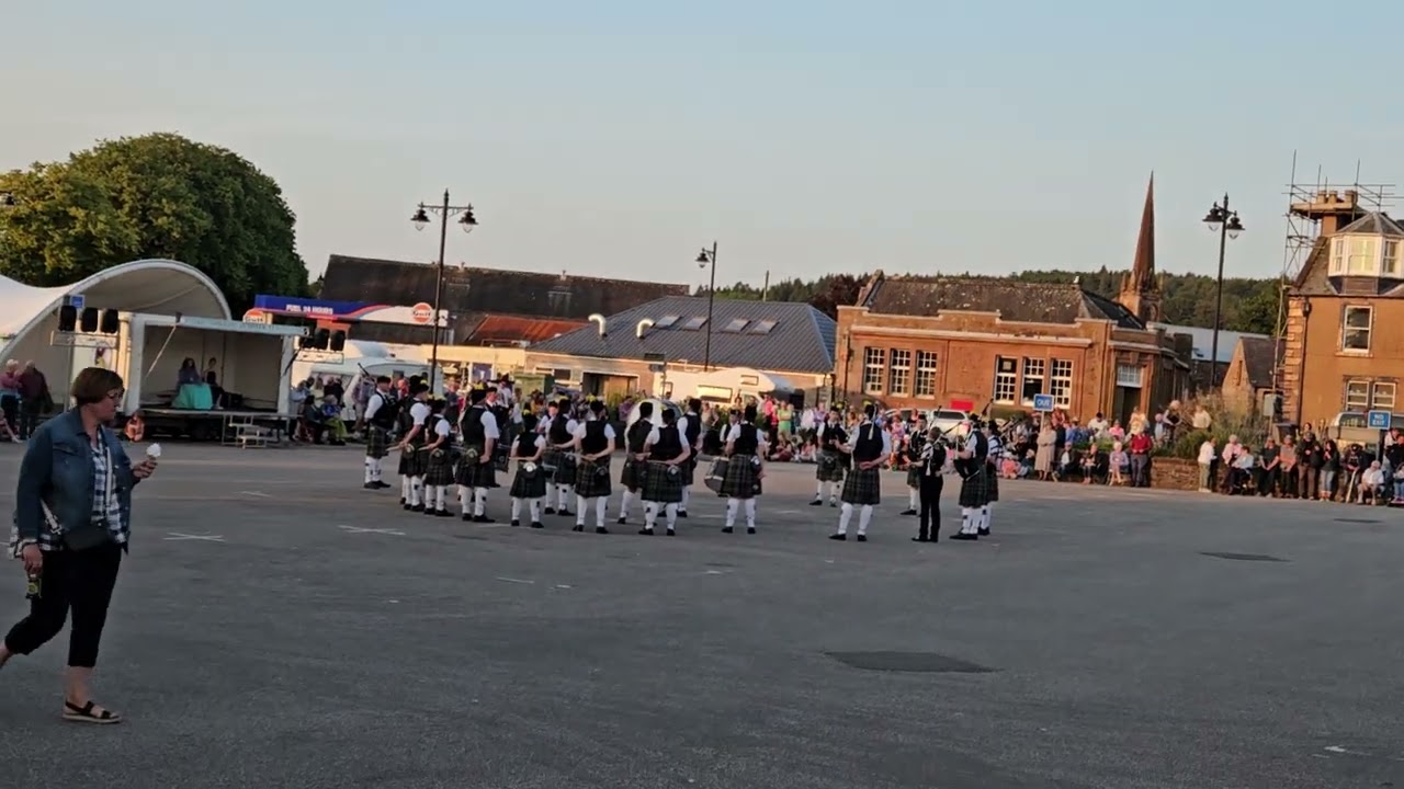 Kirkcudbright Thursday night at harbour space date 1st August 2024