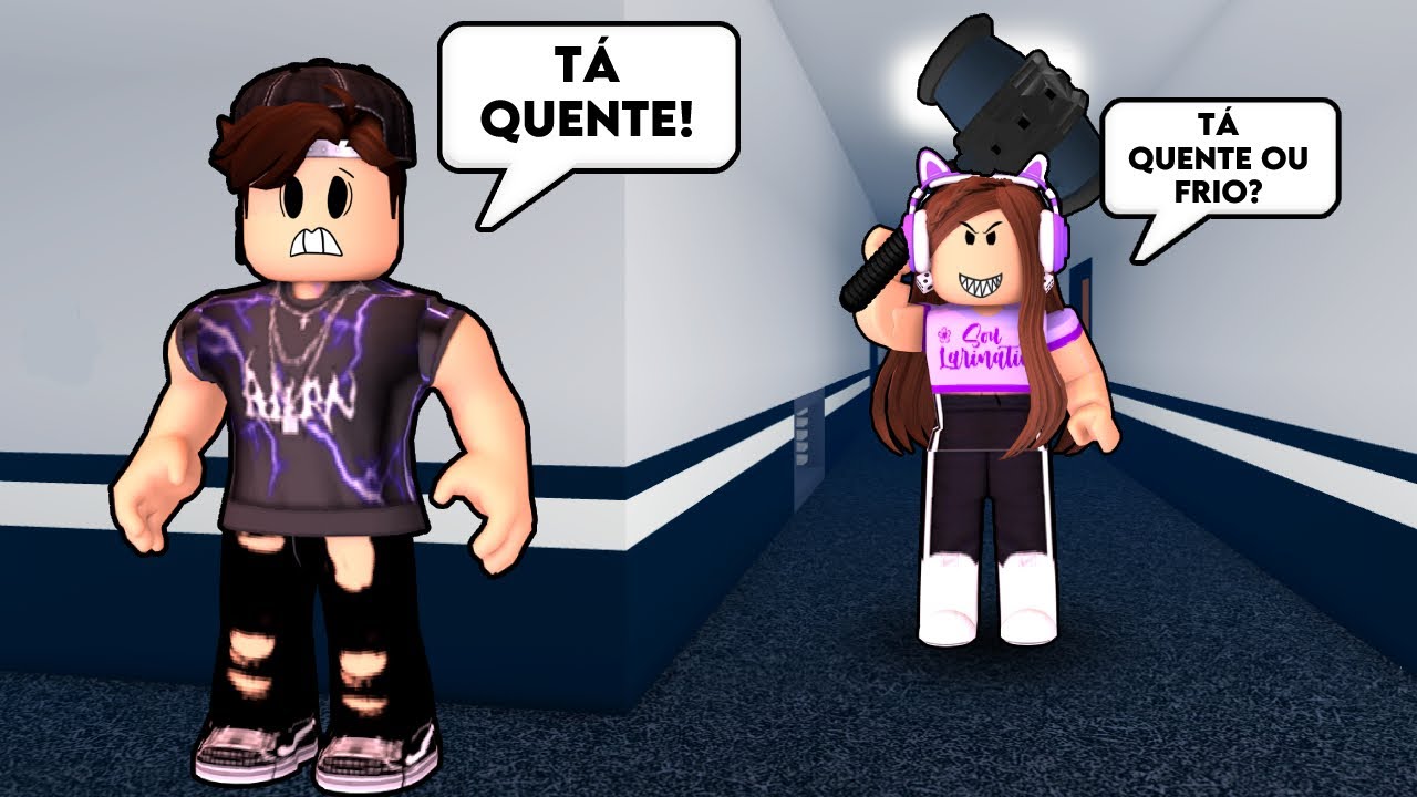 NOVO DESAFIO DO MARRETÃO! QUENTE OU FRIO! - Roblox