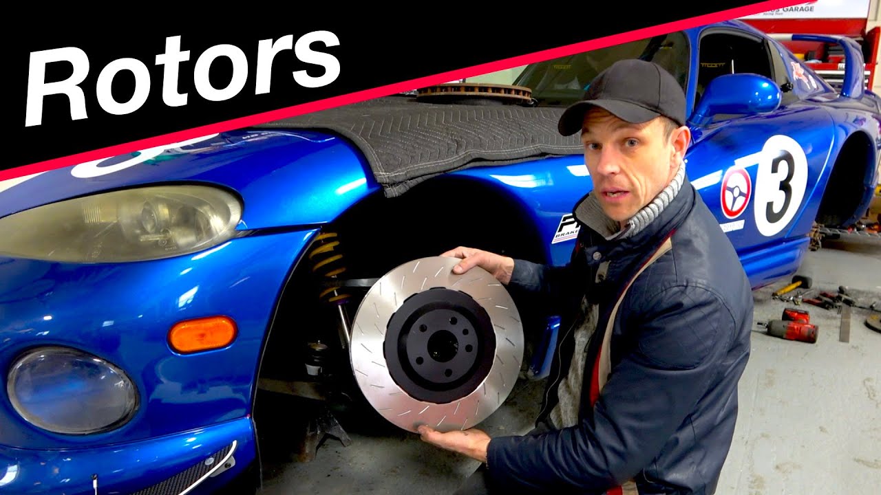 Full Floating Brake Rotors on Viper GTS - PFC