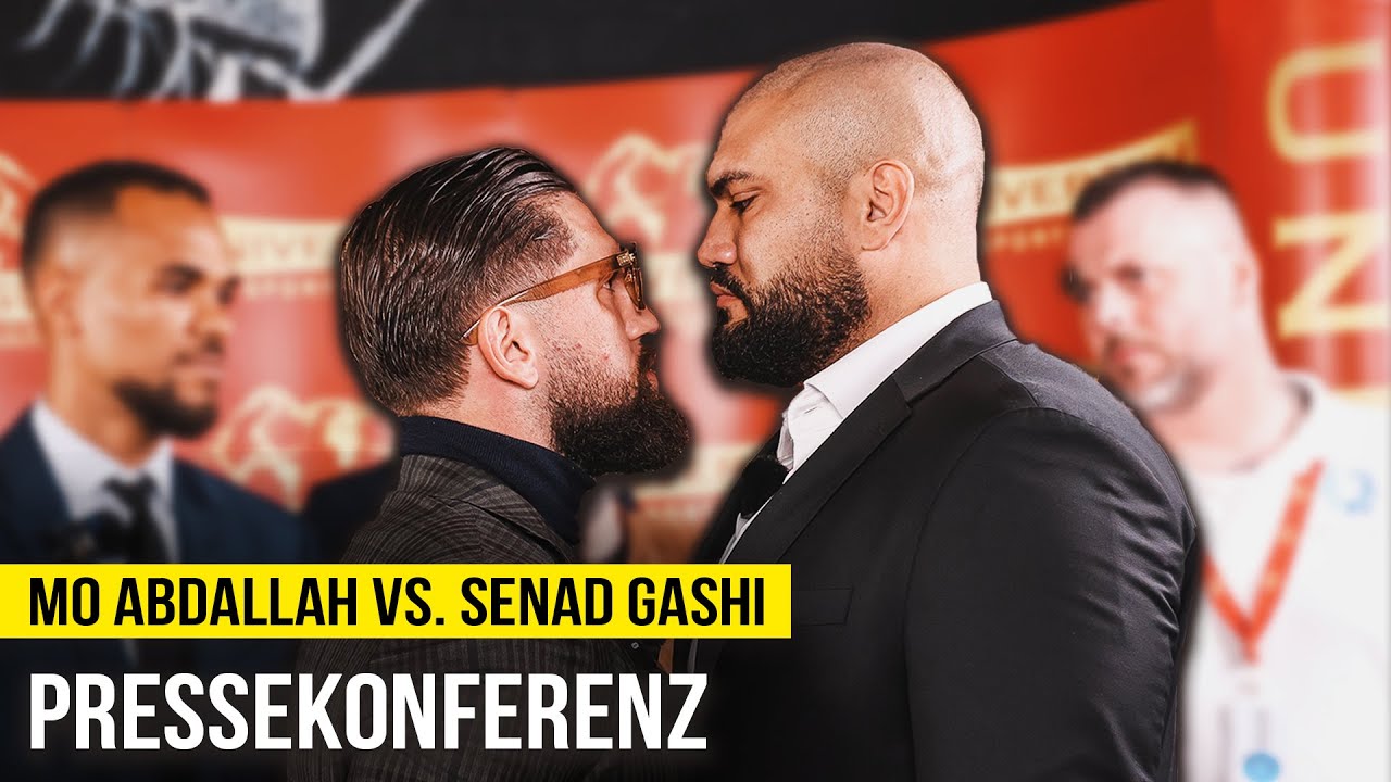 MO ABDALLAH VS. SENAD GASHI | PRESSEKONFERENZ