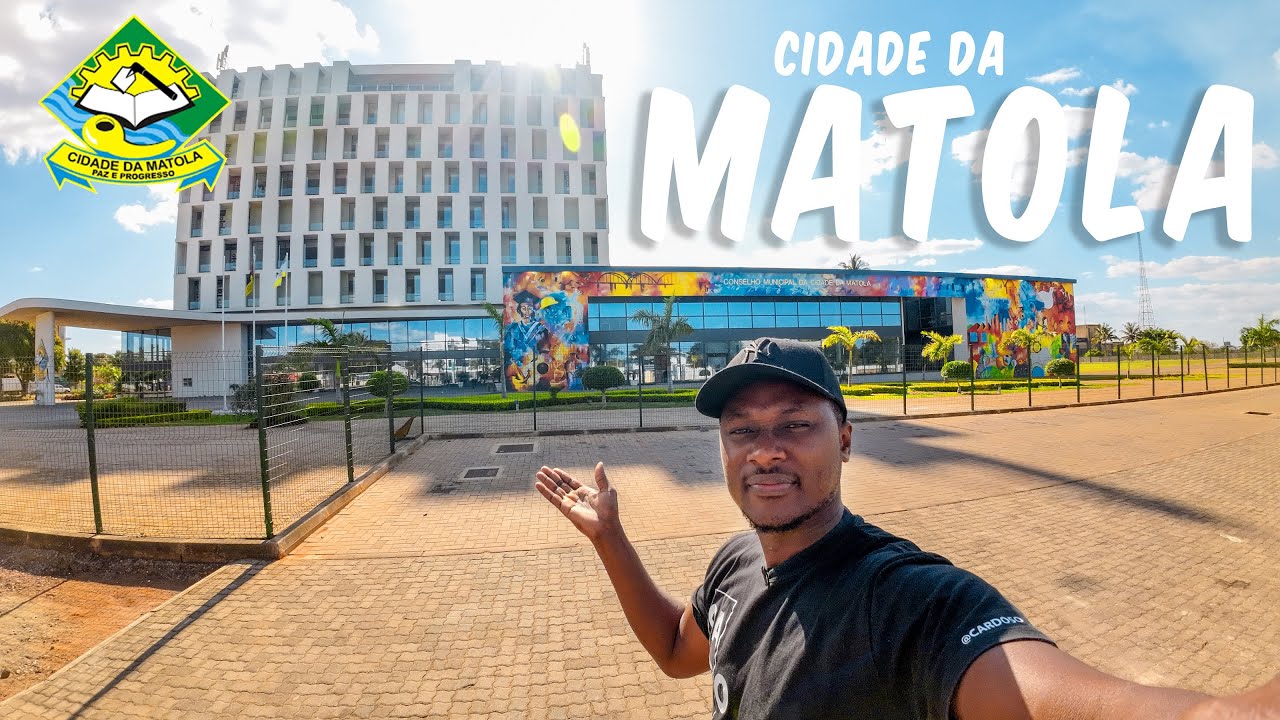 Conheça a CIDADE DA MATOLA em Moçambique-África