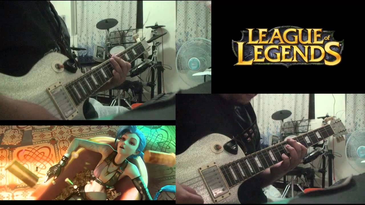 【League of Legends】 Get Jinxed (Guitar Cover / TAB) 【英雄聯盟】