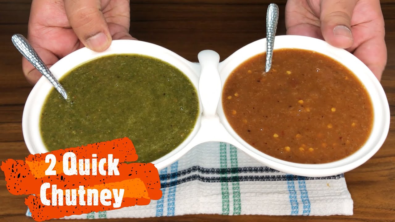 2 Quick Chutney/Sauce's (Ramadan Special) - Recipe by Fork And Bites