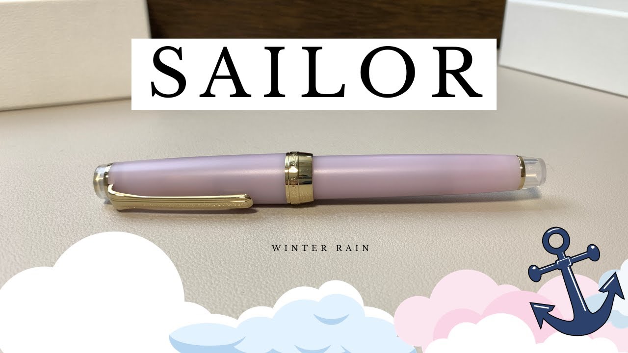 🖋Sailor Pro Gear Slim Fountain Pen (Winter Rain) - Last Pen Buying of 2023!