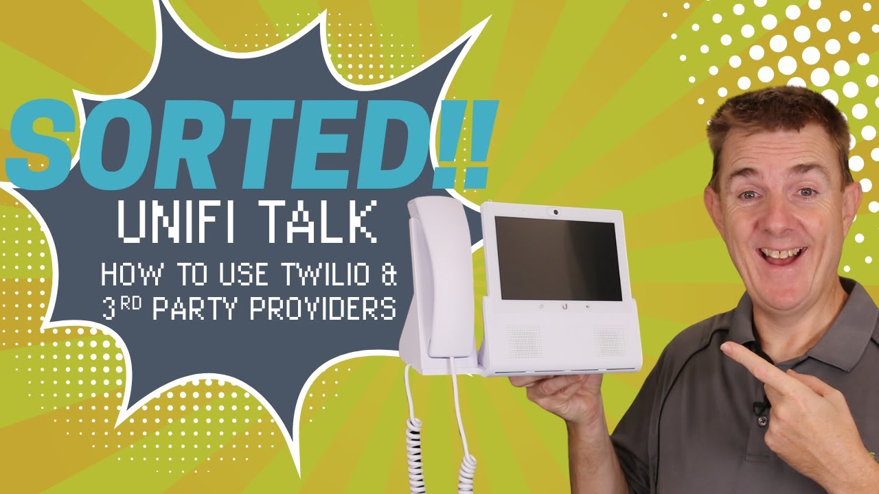 How To ... Use Ubiquiti Unifi Talk with Twilio and 3rd Party Providers