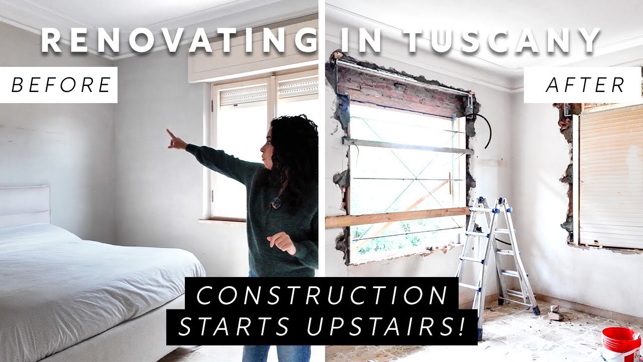 Renovating in Tuscany: A New Year of Renovation Projects: New Kitchen, New Windows, New UPSTAIRS?!