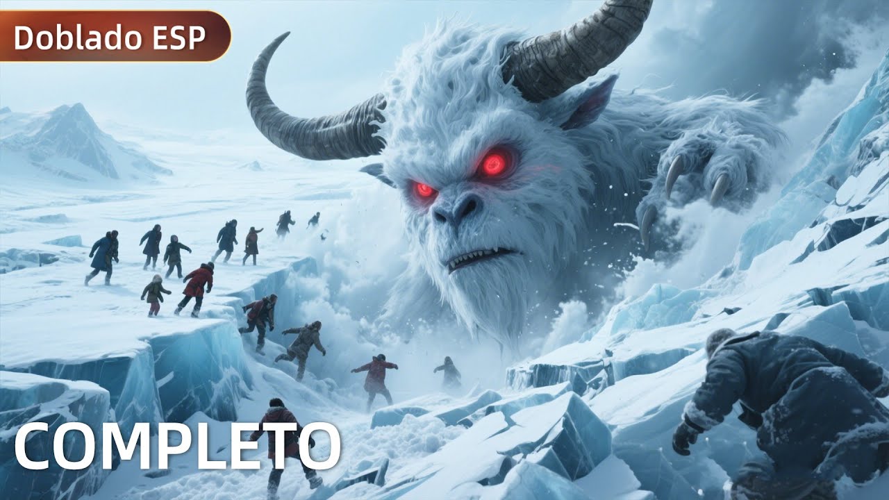 【Doblado al Españo】Un yeti furioso causa avalancha mortal que arrastra humanos.