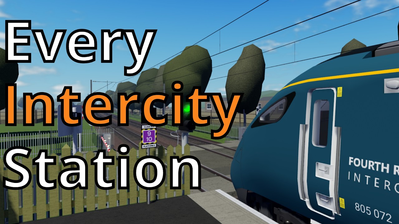 Can I visit every INTERCITY station in 1 HOUR? - British Railway