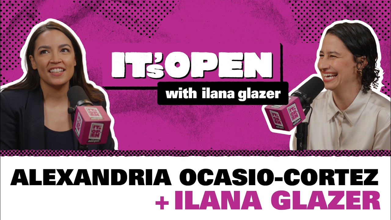 Alexandria Ocasio-Cortez on Waitressing and the Power of The Vibe | It&rsquo;s Open with Ilana Glazer