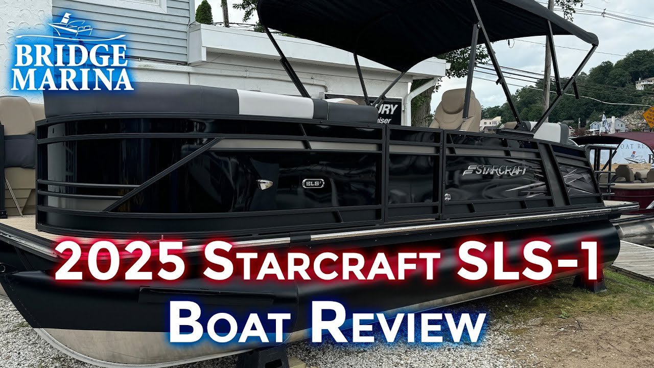 2025 Starcraft SLS 1: Bridge Marina Boat Review and Walkthrough