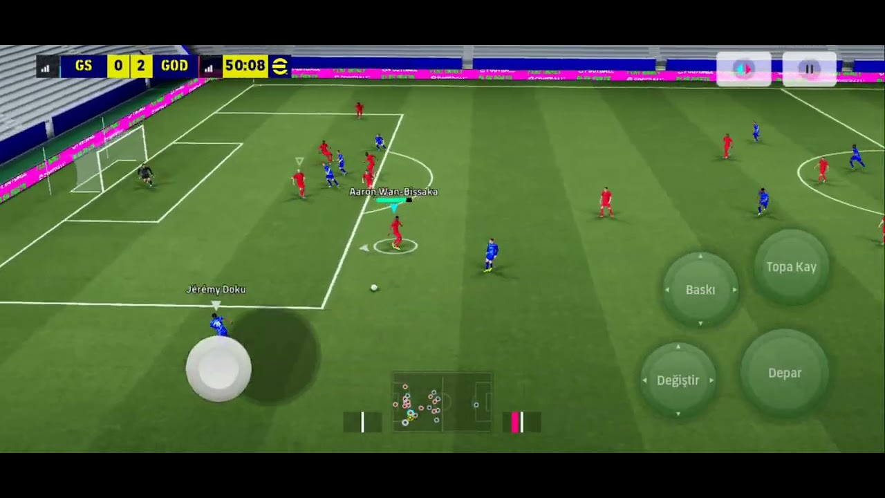 m25nando Kullanıcı Adlı 1.Klasmana Karşı  2-1 Kazandım.