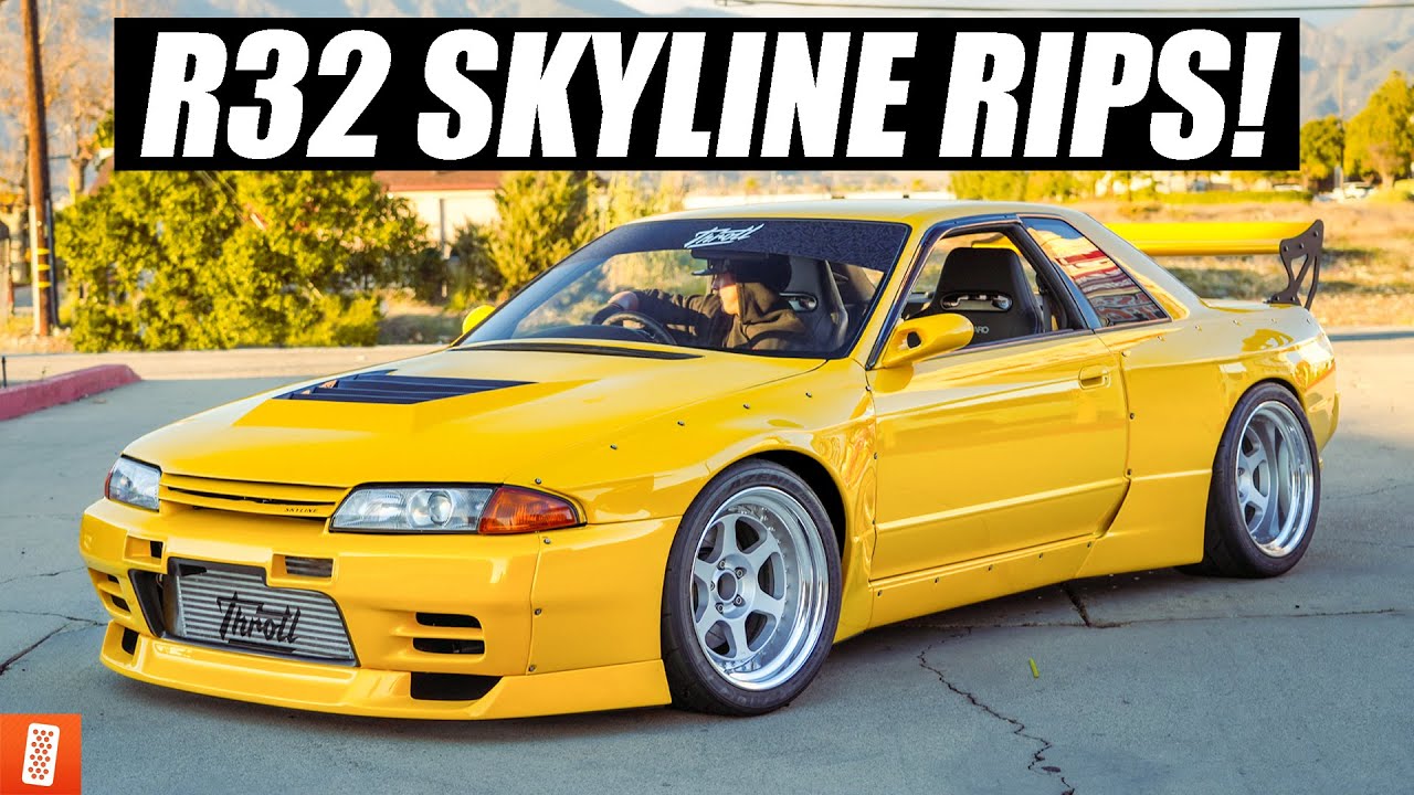 Building and Heavily Modifying a 1989 Nissan Skyline R32 GTS-T - Part 16: Dyno Tune!