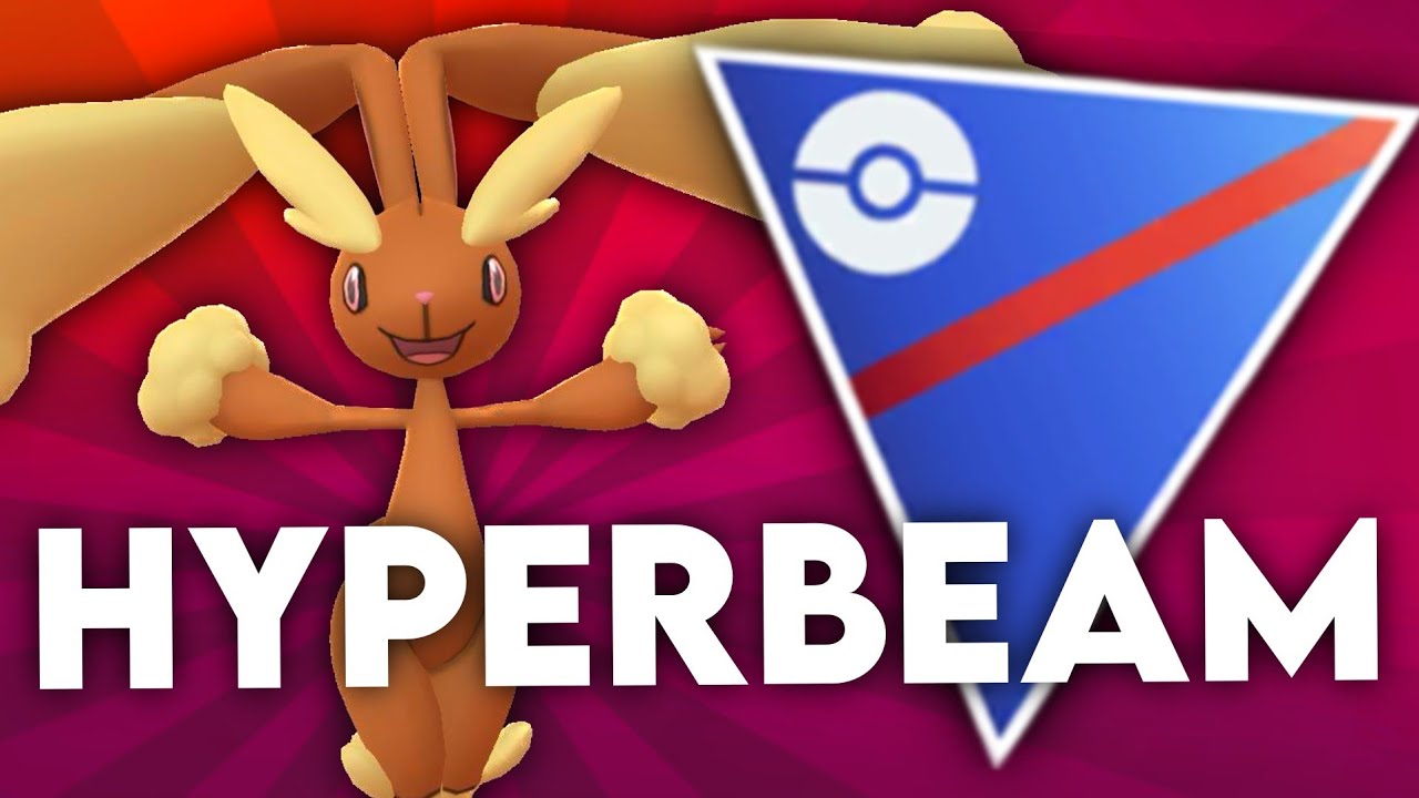 *HYPER BEAM* LOPUNNY NUKES EVERYTHING IN ITS PATH WITH THE TRIPLE RABBIT TEAM! | GO Battle League