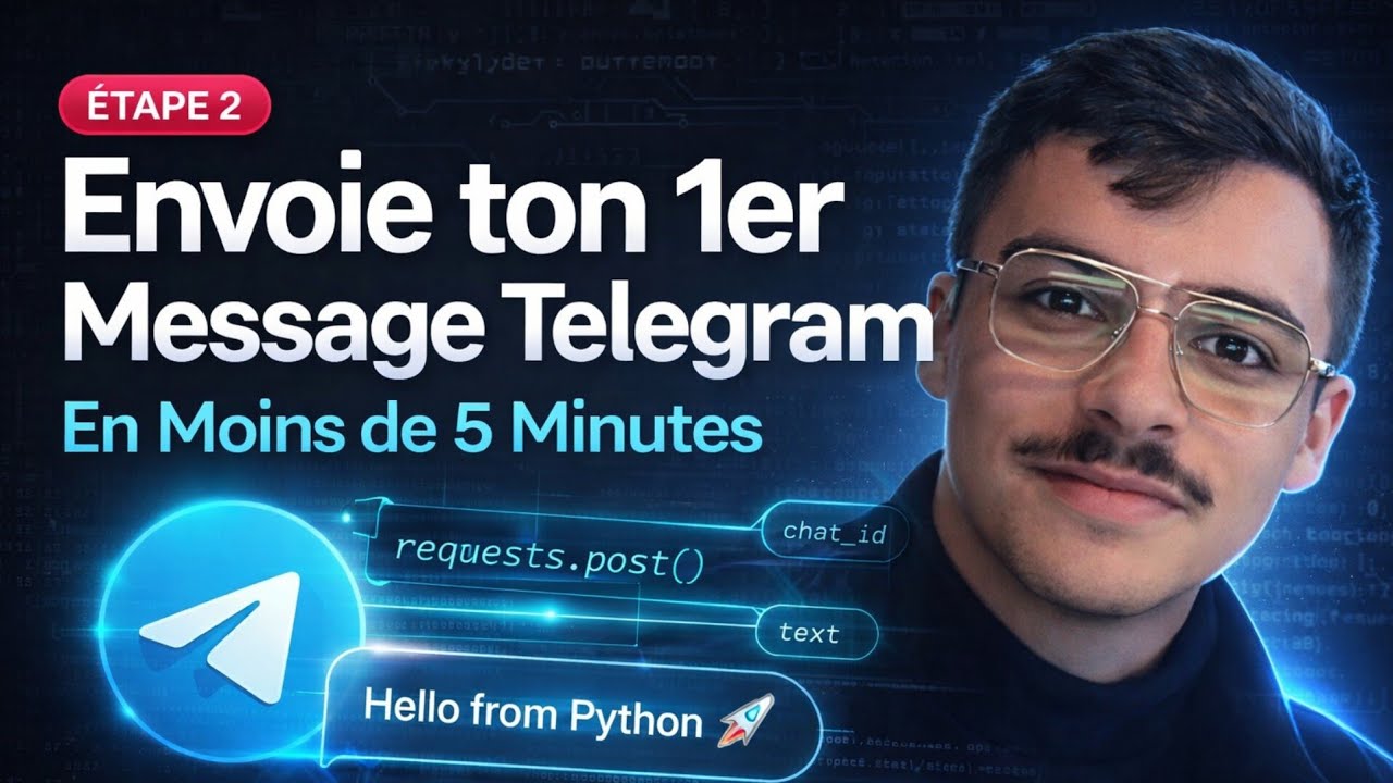 Envoyer un Message via un Bot Telegram avec Python en 5 Minutes (requests & Bot API)