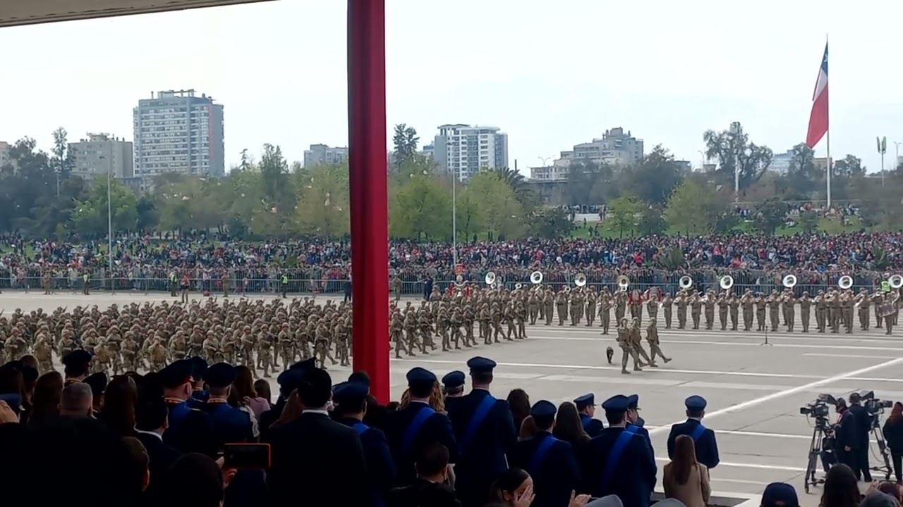 HIMNO REGIMIENTO CHACABUCO GRAN PARADA MILITAR 2022.