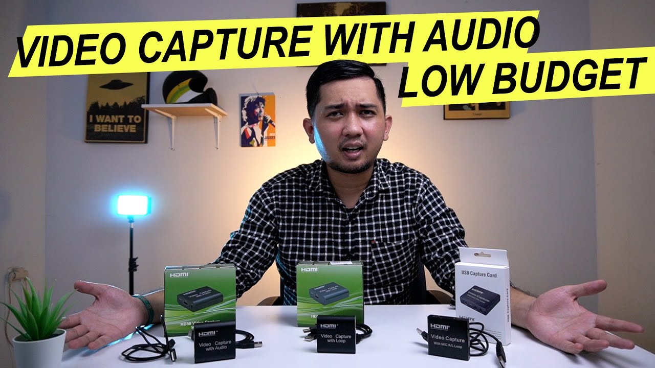 REVIEW VIDEO CAPTURE CARD WITH AUDIO & WITH LOOP LOW BUDGET