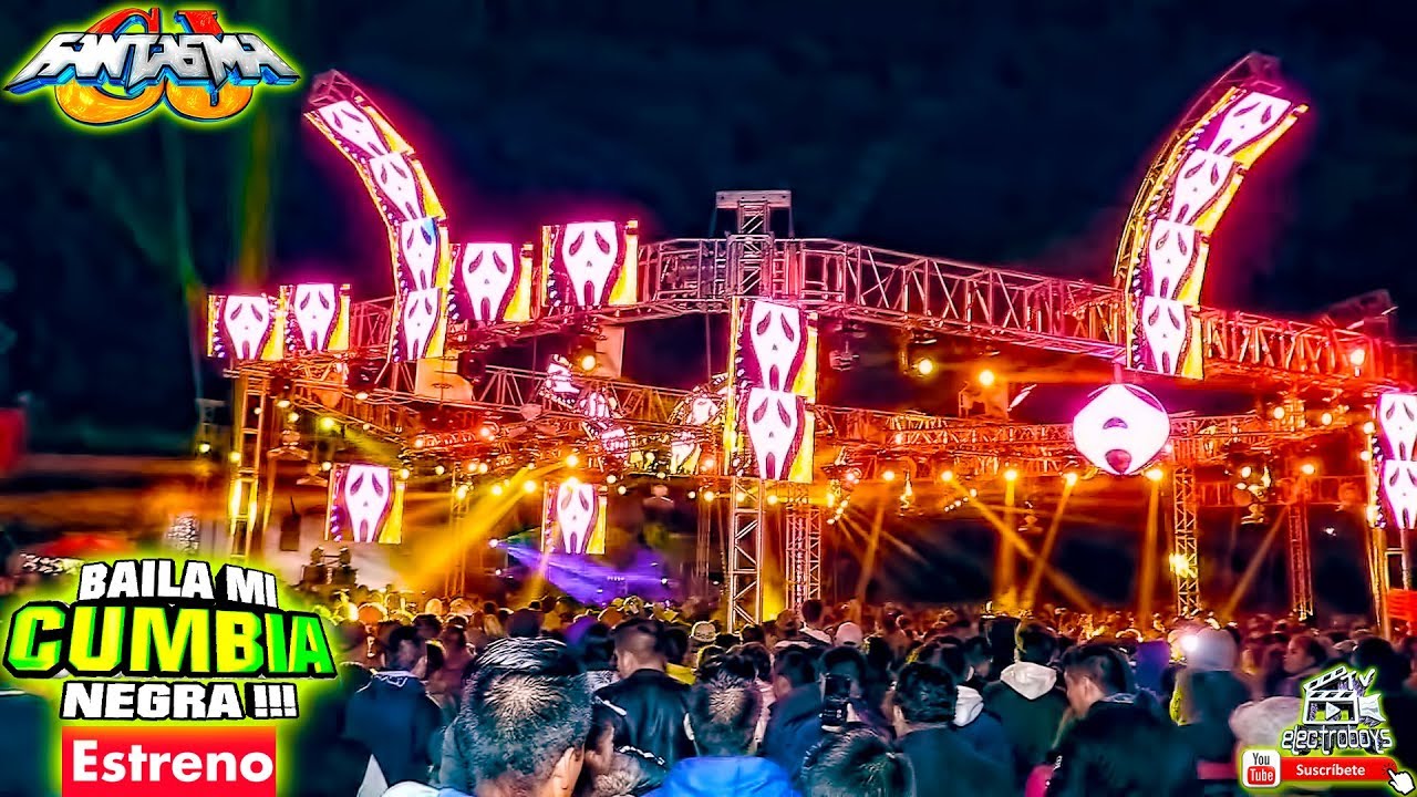 Baila Mi Cumbia Negra (Estreno) ✅ SONIDO FANTASMA ✅ Espa&ntilde;a Cuevas, Zumpango 2019