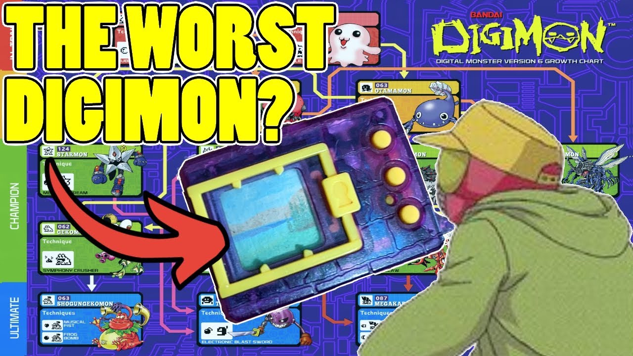 Why the RARE Digimon Version 6 is the WORST Virtual Pet