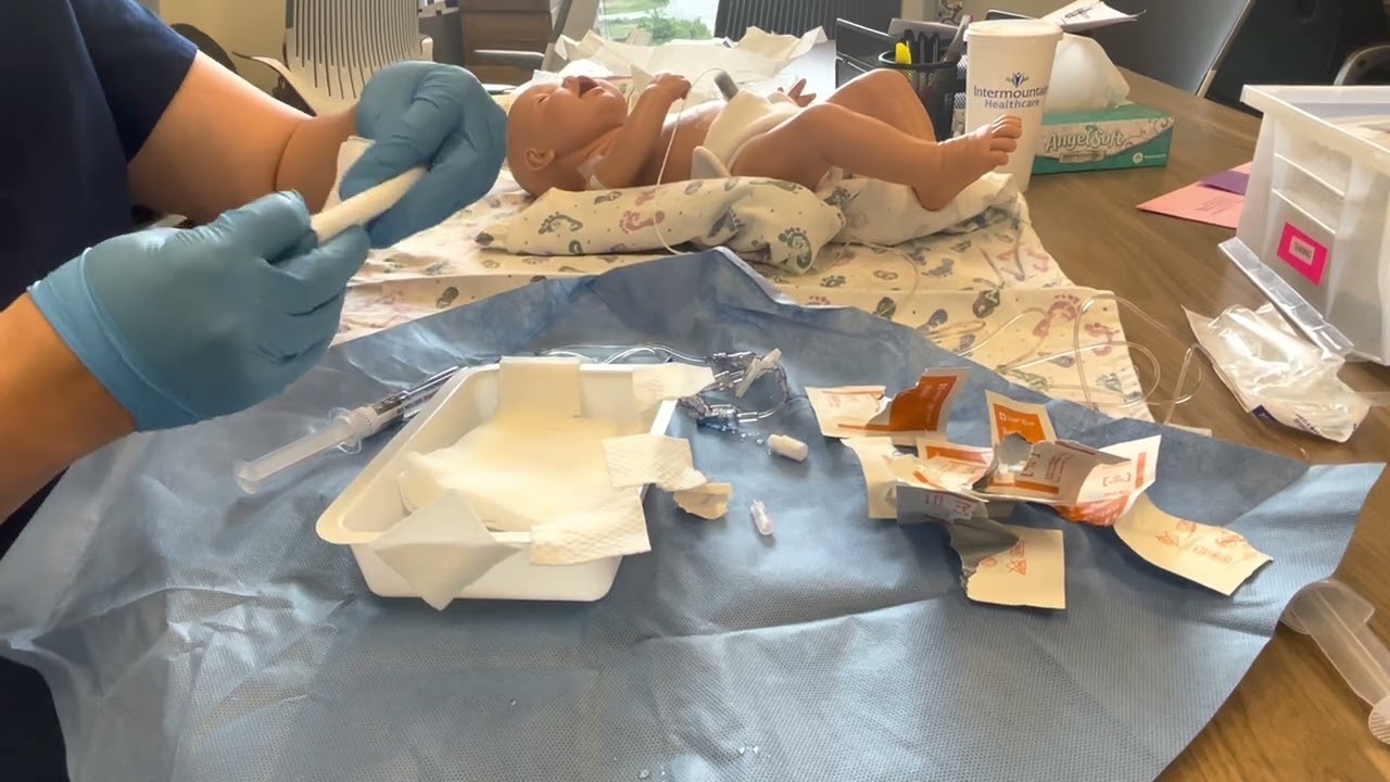 Sterile clave line change