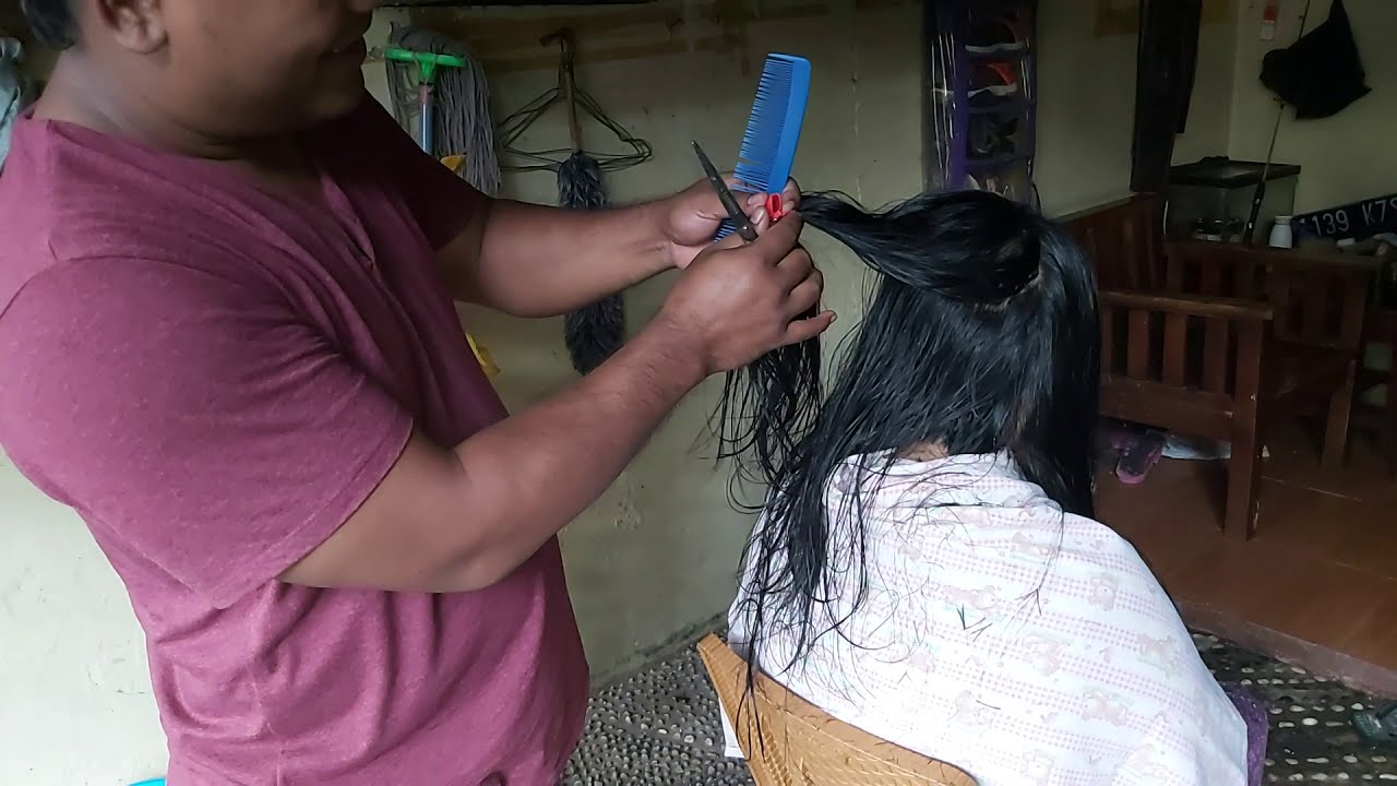 potong rambut keliling