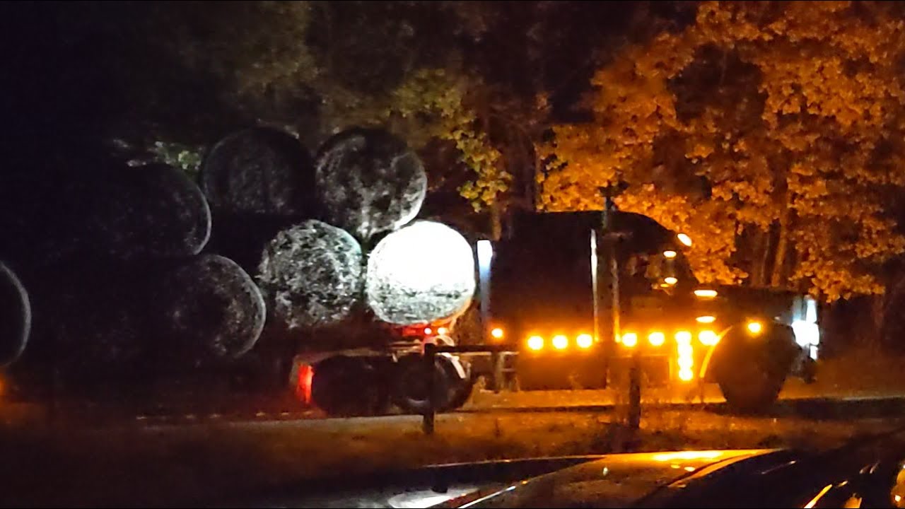 Hauling Round Bales