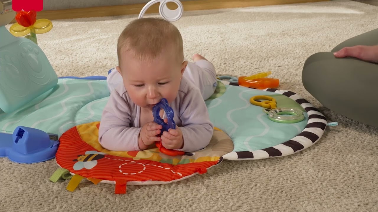 Fisher-Price 3-i-1 aktivitetsgym – lek & lær 👶🎶