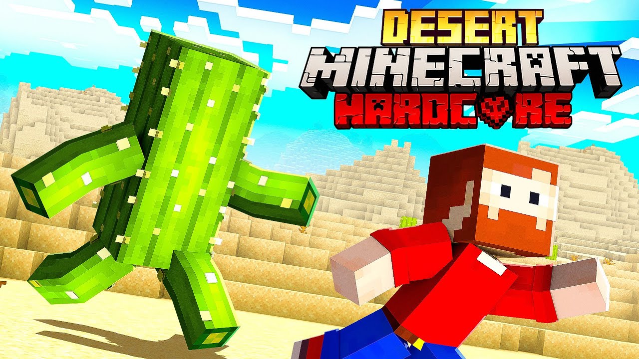 Ik Overleef 100 Dagen In De Woestijn In Hardcore Minecraft!
