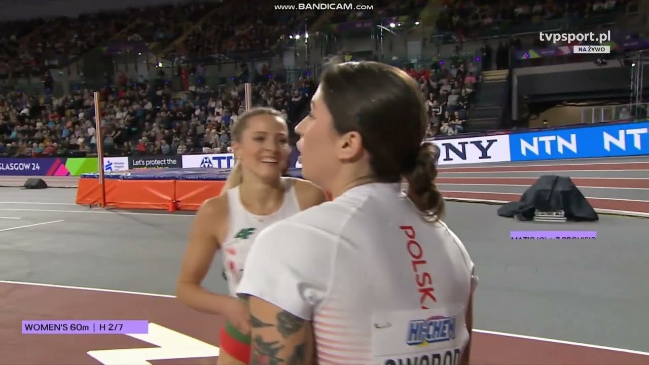 EWA SWOBODA WICEMISTRZYNIĄ ŚWIATA W BIEGU NA 60. METRÓW!!! DROGA DO MEDALU | HMŚ GLASGOW 2024