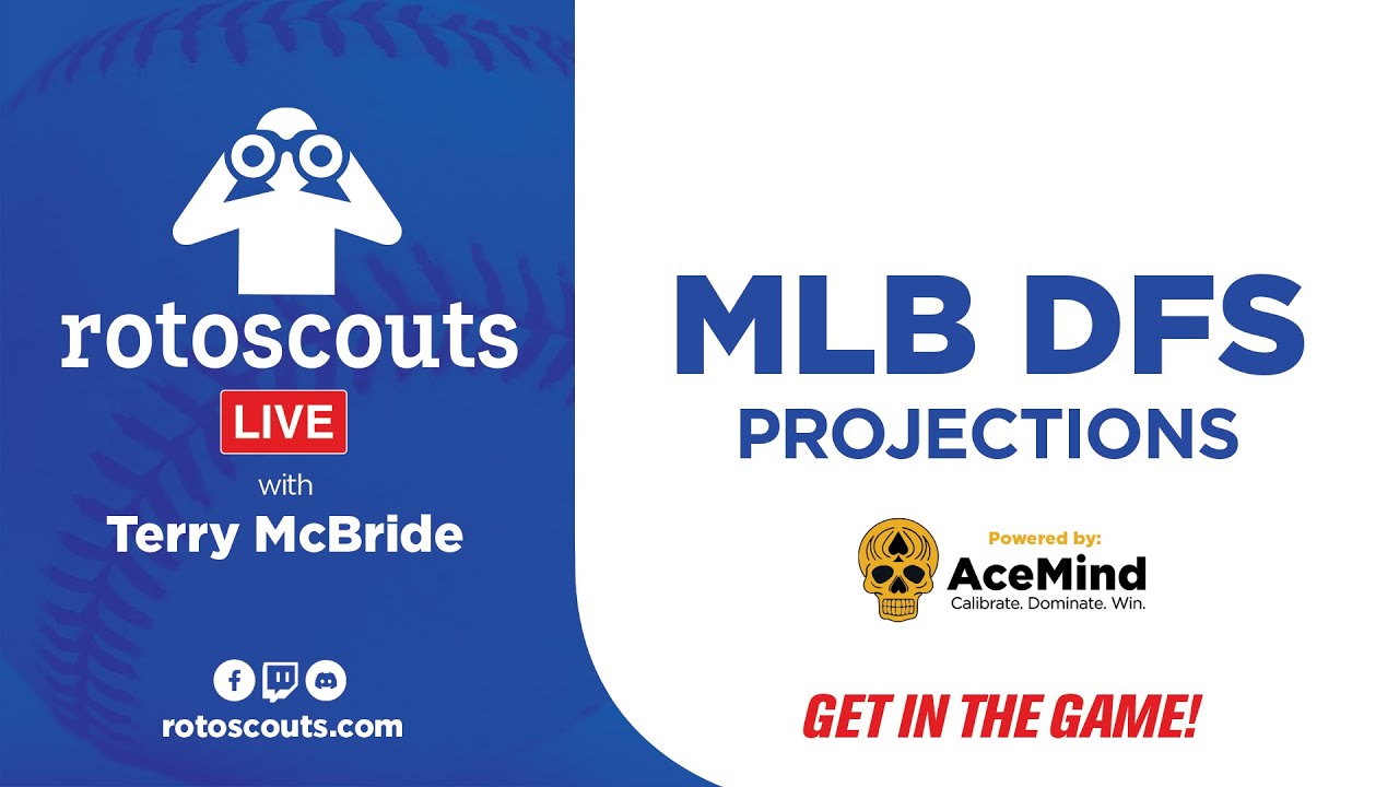 MLB DFS Strategy & Stacks - DraftKings & FanDuel - Thursday 4/9 rotoscouts MLB Lineup Card LIVE