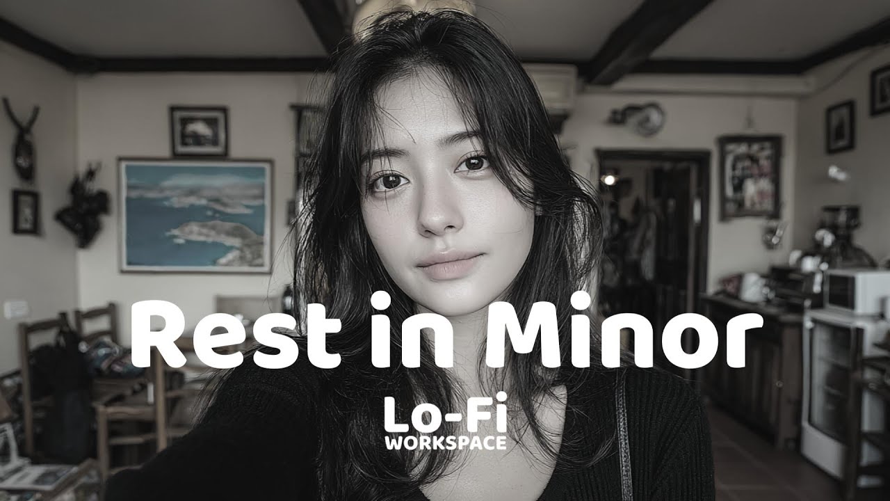 🎧 Resting in minor tones, where quiet hearts breathe between soft shadows 🎧 Lo-Fi Workspace