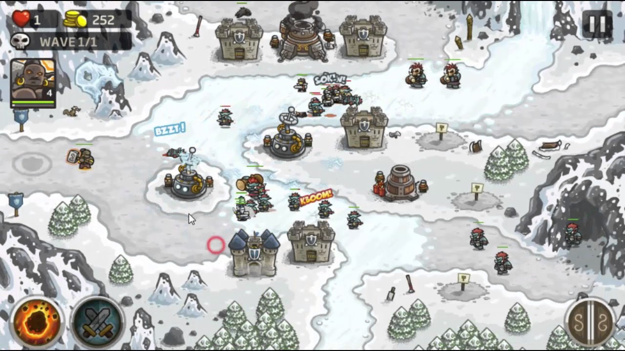 Kingdom Rush - GLACIAL HEIGHTS - Iron - Veteran (Hard)