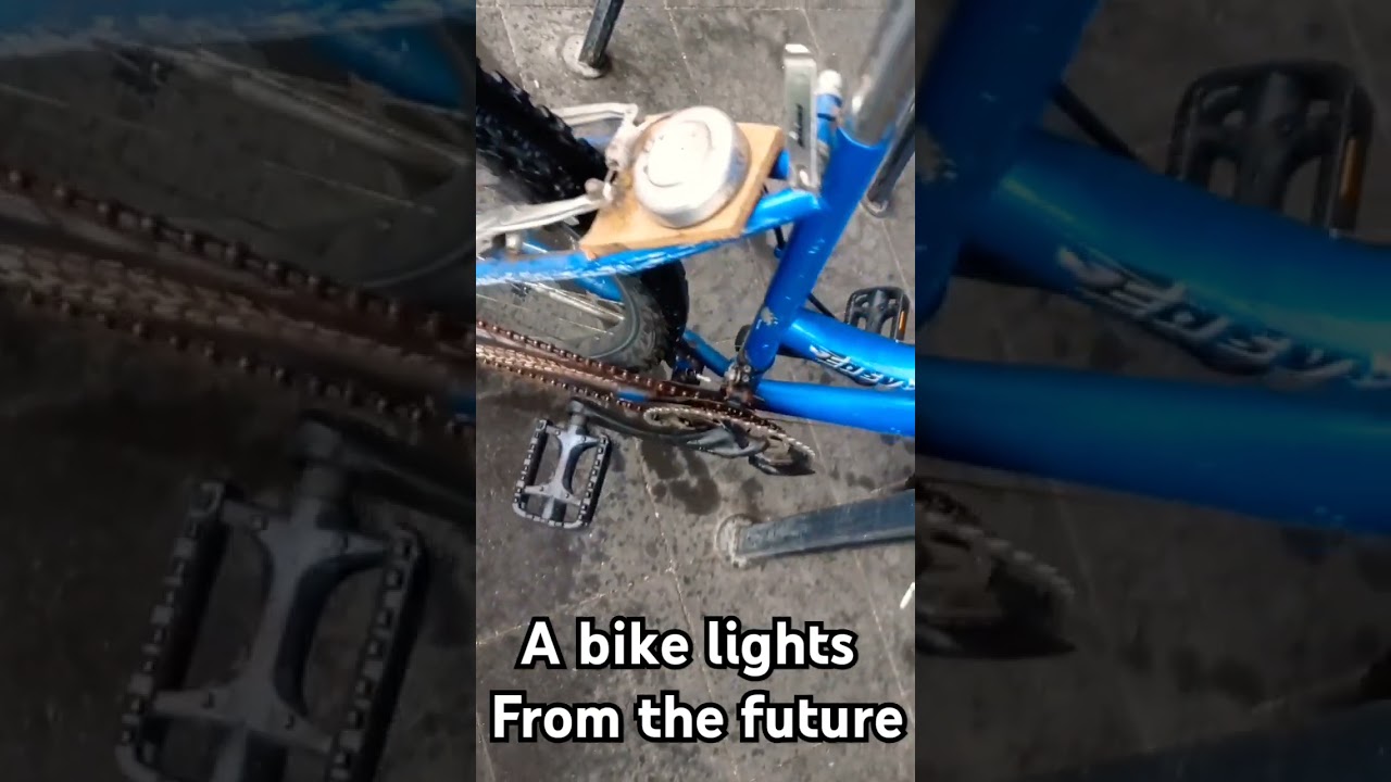 NoName bike with special lights #bike #mtb #citybike