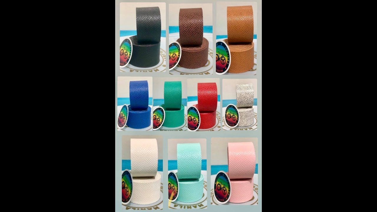 The very 1st leather Bartape made in the PH!
