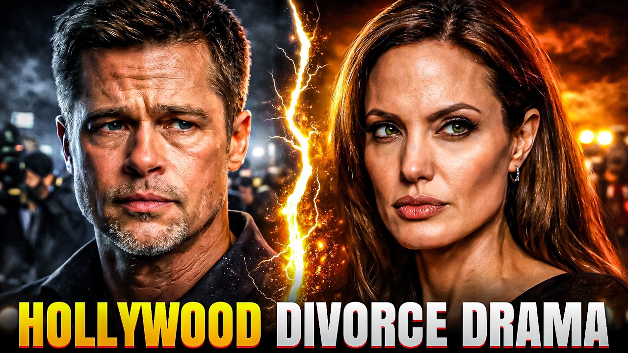Brad Pitt & Angelina Jolie — The Divorce Battle